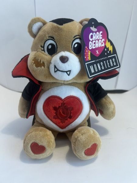 Tenderheart Bear as Dracula - Care Bears Universal Monsters 9" Plush