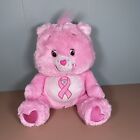 Rare Pink Power Care Bear 25th Anniversary Breast Cancer Awareness Limited 13”