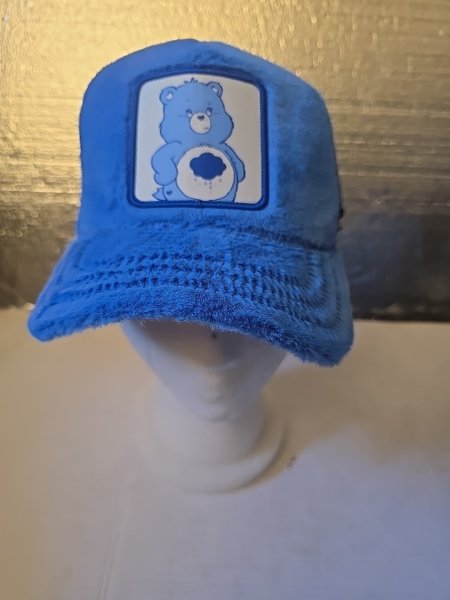 Overlord Care Bear Grumpy Hat Adjustable Flux Fur New