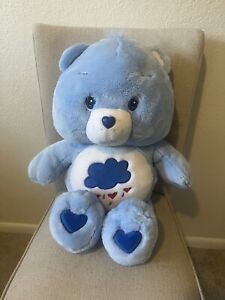 Vintage Grumpy Bear Plush Large Jumbo Care Bear Stuffed Doll 2002 - 26”