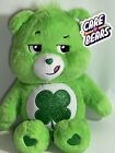 NWT Care Bears 18” Good Luck GLITTER Belly Badge Plush