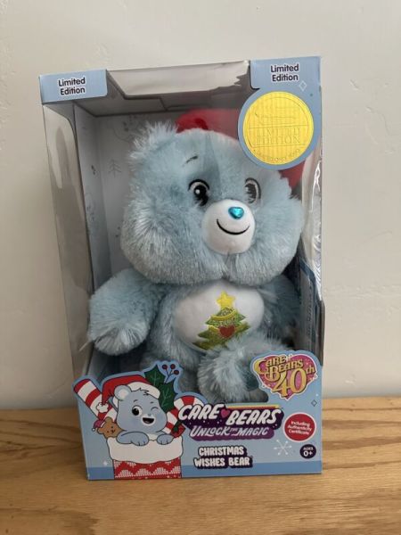 Care Bear Christmas Wishes Bear Australia Limited Edition 5000 2022