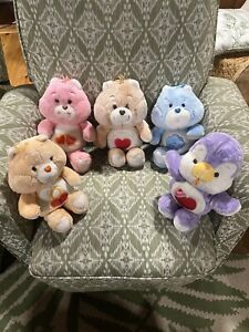 1983-85 Care Bears - Vintage Collection - Lot of 5 including working Secret Bear