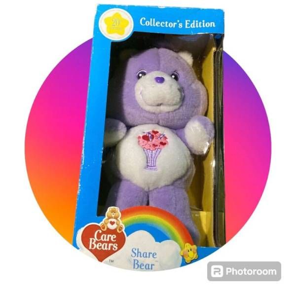 CARE BEARS LES CALINOURS SHARE BEAR EGALOURS COLLECTORS EDITION 2018 35 YEARS