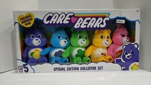 Care Bears Special Edition Collector Set Lot of 5 Exclusive Harmony Bear NIB
