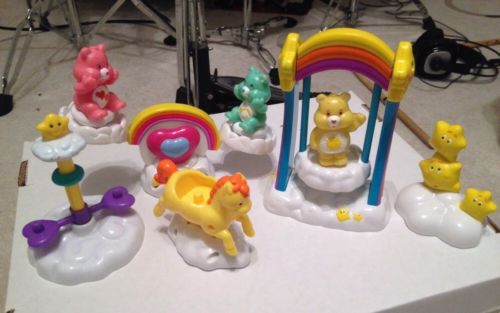 Care Bears Care-A-Lot Teeter Totter See Saw Swing Playground Playset Bears Lot
