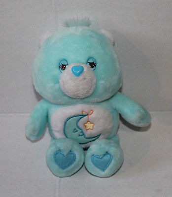 CUTE Bedtime Bear Care Bear Plush 2004 Talking Hey Diddle Diddle 9
