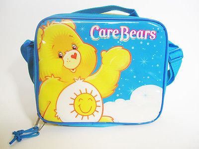 Care Bears Kids Printed Insulated Lunch Box Cooler Bag w/ Shoulder Strap
