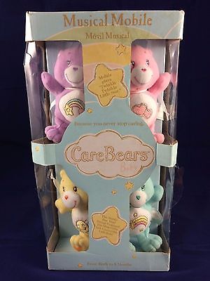 NEW-Vintage Care Bears Baby Crib Twinkle Twinkle Little Star Musical Mobile 