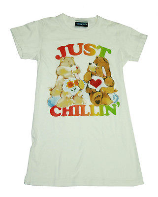Care Bears Just Chillin' Juniors Babydoll Junk Food T-Shirt Tee