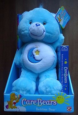 NEW Care Bears Bedtime Bear 2002 with VHS PAL Video