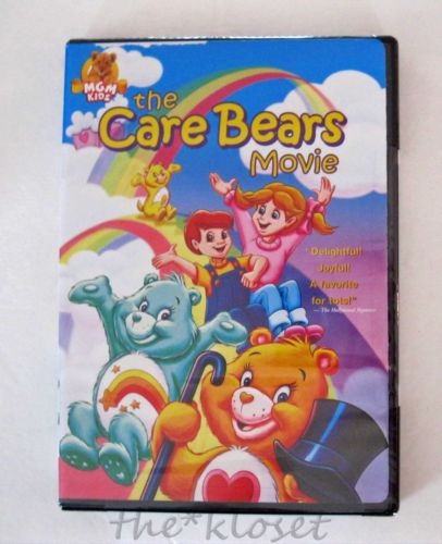 New THE CARE BEARS Movie DVD MGM Kids Rated G Shrinkwrap Full Length CAREBEARS