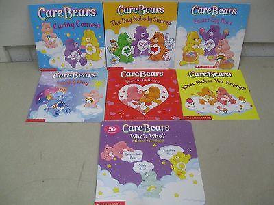 LOT 21 THE CARE BEARS PICTURE BOOKS Friendship Club  8 X 8 Story Children Books