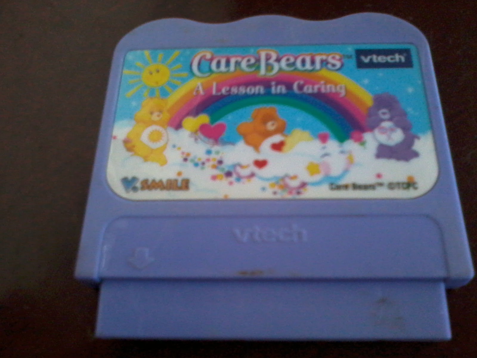 V-Tech V-Smile Care Bears A Lesson In Caring Game Cartridge