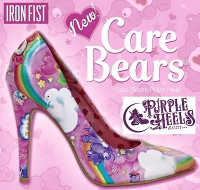 Iron Fist Care Bears Pink Point Heel Winter 15 UK6/39 UK7/40