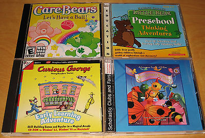 Care Bears, Little Bear, Curious George, Miss Spider's Tea Party (PC) Preschool