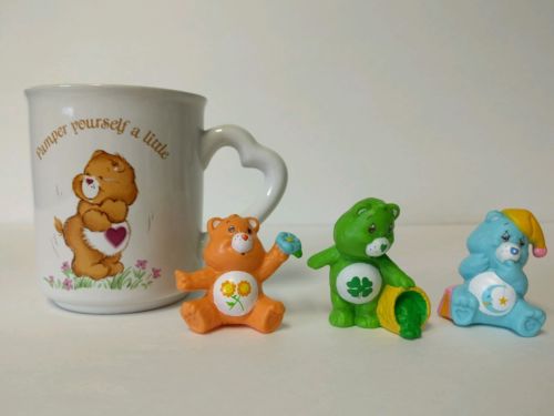 Care bears porcelain mug and figure 1983