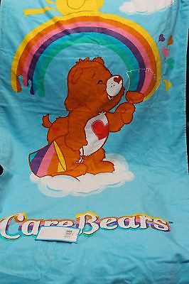 NWT Care Bears Beach Pool Towel 58 x 28  TenderHeart Rainbow 