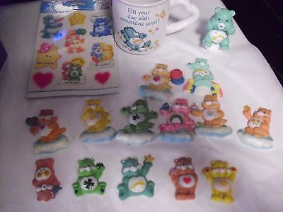 Vintage Care Bears, Cup, stickers and fridge magnets