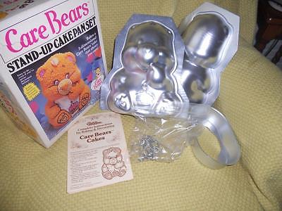 Wilton Vintage Care Bears 3D Pan 2105-2350 1984 Box &  Instruction Booklet