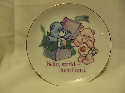 Vintage~1984 Care Bears Plate~ 