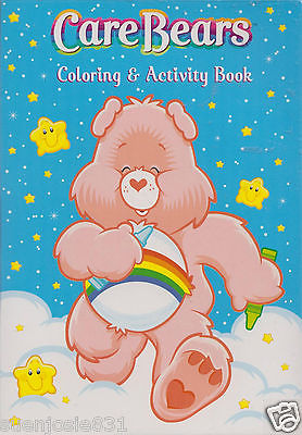 CareBears Coloring & Activity Books 4pk Party Favors Value Supplies