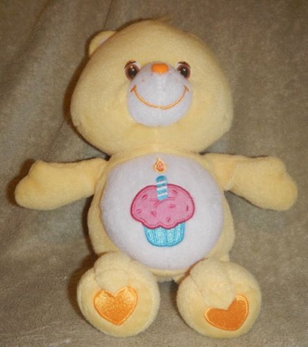 Care Bears Birthday Cupcake Candle Plush Stuffed Toy 12
