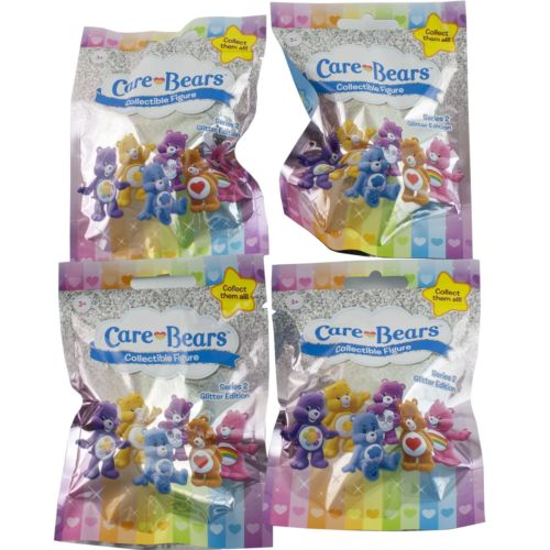 Care Bears Collectible Series 2 Figures 4 Mystery Blind Bags Booster Packs