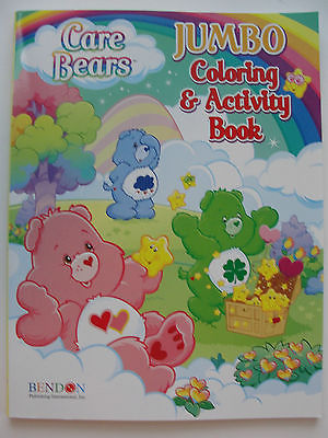 CARE BEARS Jumbo Coloring & Activity Book FREE SHIPPING