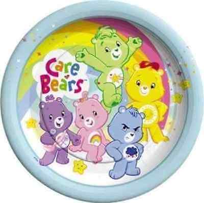 Care Bears Birthday Party Plates 8 Count Blue Dessert Size Happy Day