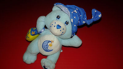 Care Bear Baby BEDTIME BEAR 1982 Vintage 4 inch Rare Collectibles Stuff Animal 