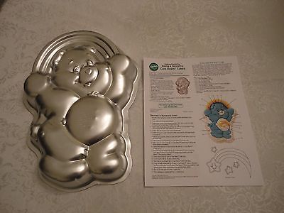 Reduced! -Wilton - Care Bears Cake Pan with Instructions - 2105-2424 - c. 2005