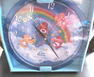 Brand New In Package Care Bears Wall Clock