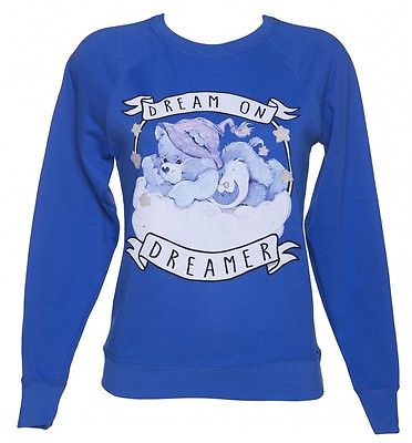 Official Ladies Care Bears Dream On Dreamer Sweater