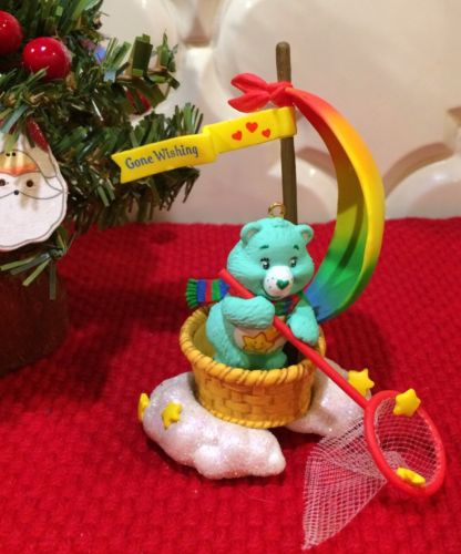 Care Bears Gone Wishing Wish Bear Carlton Cards Christmas Ornament New!