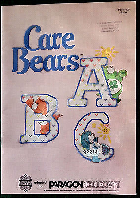 CARE BEARS ABC Counted Cross Stitch Pattern Book