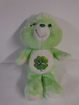Vintage Kenner Plush Toy Care Bear Green Lucky Bear