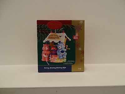 Carlton Cards Heirloom Ornament Care Bears Caring Sharing Wishing Well 2005