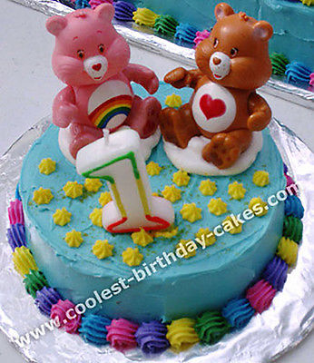 Care Bears SET Cake topper Birthday Party Favors FOOD SAFE PLASTIC NEW LOT