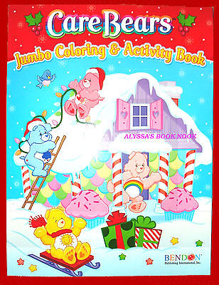 CARE BEARS HOLIDAY ~JUMBO COLORING & ACTIVITY BOOK~