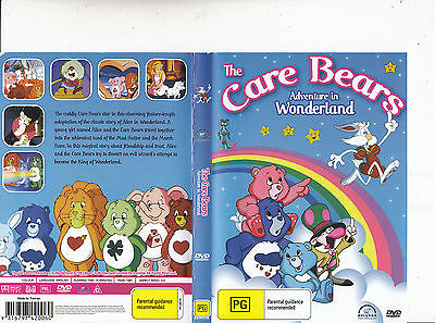 The Care Bears:Adventure In Wonderland 1987 Animated Movie DVD