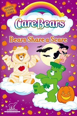 CARE BEARS-SHARE A SCARE DVD Halloween theme-Nice for kids!