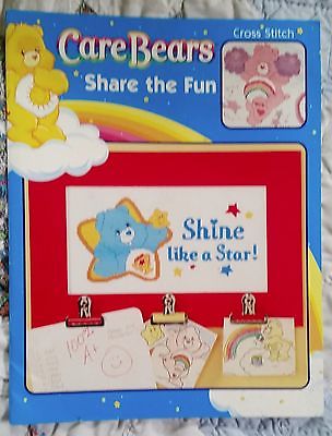 Care Bears - Share the Fun Cross Stitch Book/Patterns