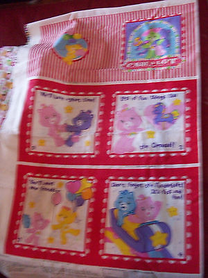 By The Panel Care Bears Bear Care-A-Lot Park Book to Sew Make 100% Cotton fabric