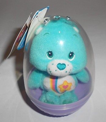 Rare Care Bears Blue Thanks A Lot Bear in Purple Easter Egg 2004 New With Tags 