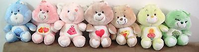 Lot of 7 Carebears Plush Vintage Year Kenner 1983-85