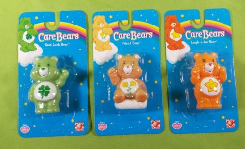 Care Bears - Friend Bear, Good Luck Bear, Laugh-A-Lot Bear - 2.5