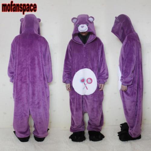 New Hot Kigurumi Unisex Adult Animal Onesies Cosplay Costume Pajamas Care Bears