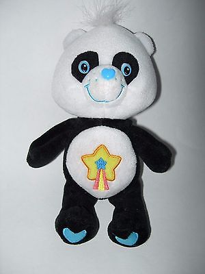 Care Bear Perfect Panda Black White Plush Stuffed Animal 8 inch USA Seller