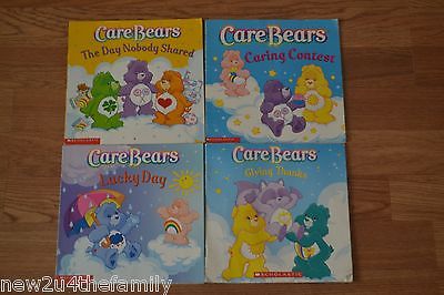 Care Bears Picture book lot of 4, Children's, School, Paperback, 